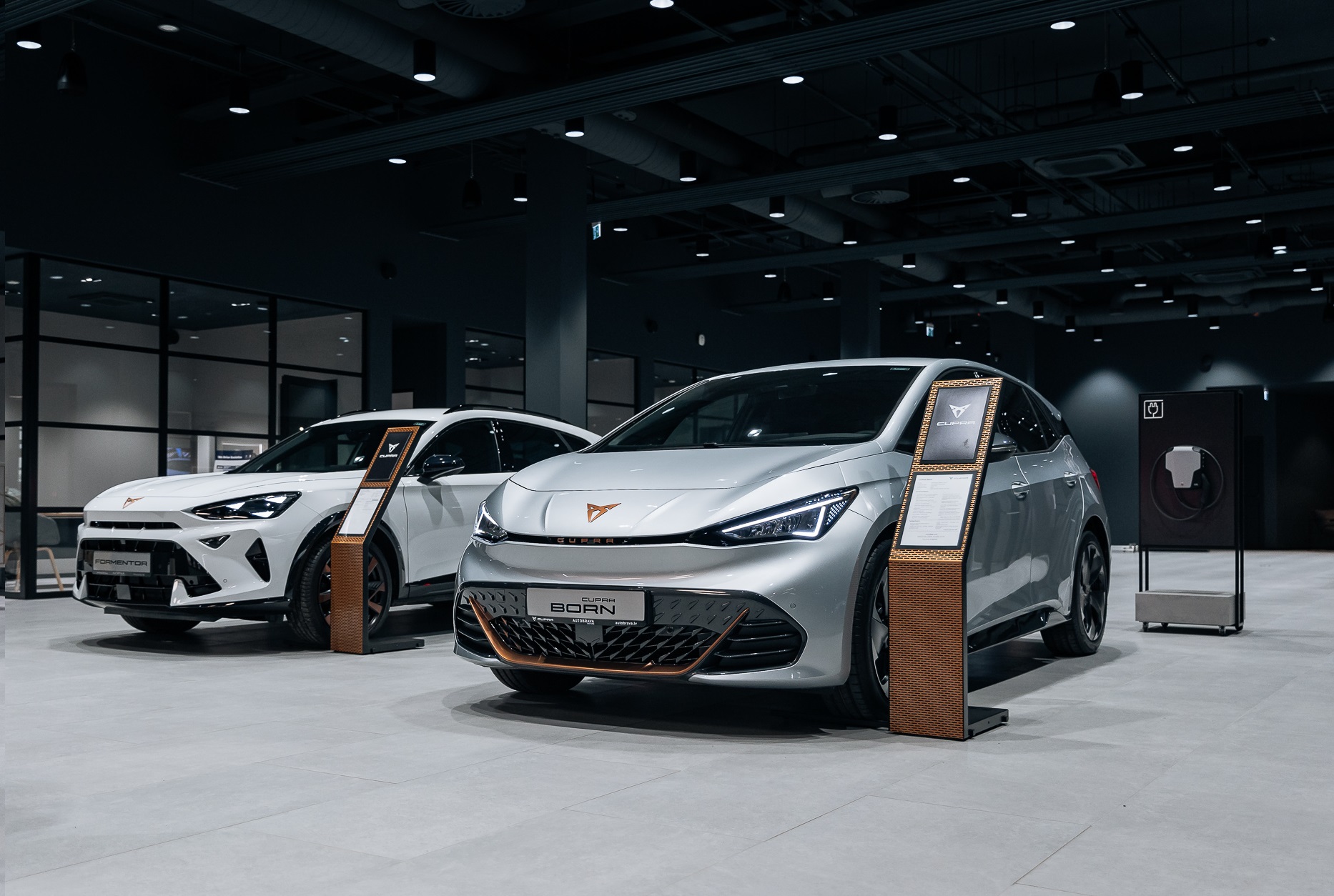 Car showroom Cupra Riga