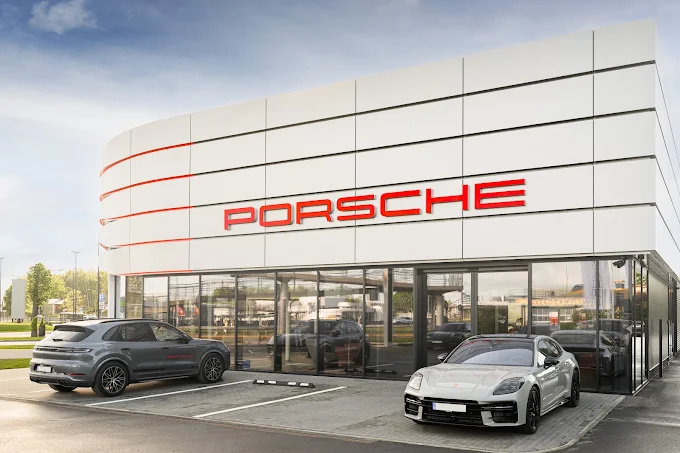 Porsche Center Riga — Commercial Space Portfolio