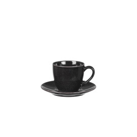 Cup with saucer NORDIC COAL