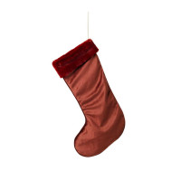 Christmas decoration stocking red