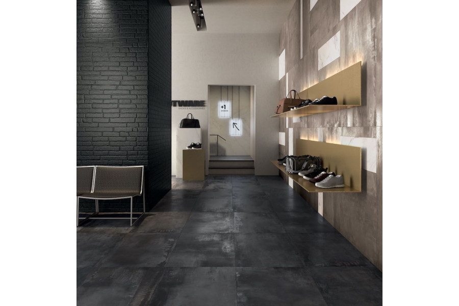 Wall and floor tile INTERNO 9 Dark
