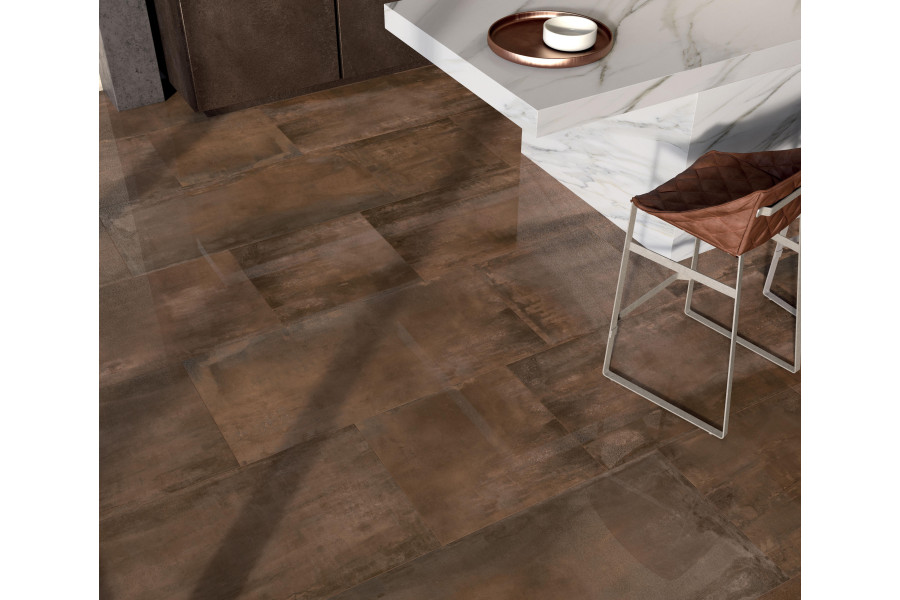 Wall and floor tile INTERNO 9 Rust