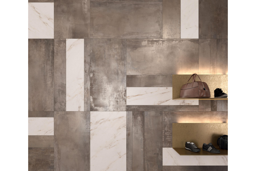 Wall and floor tile INTERNO 9 Mud