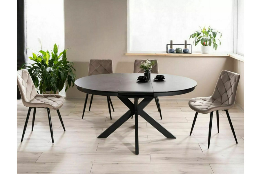 Ceramic Dining Table Aalborg Grey Ceramic Dining Table Aalborg Grey