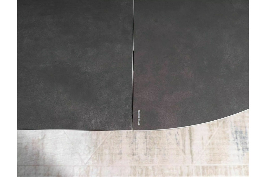 Ceramic Dining Table Aalborg Grey Ceramic Dining Table Aalborg Grey