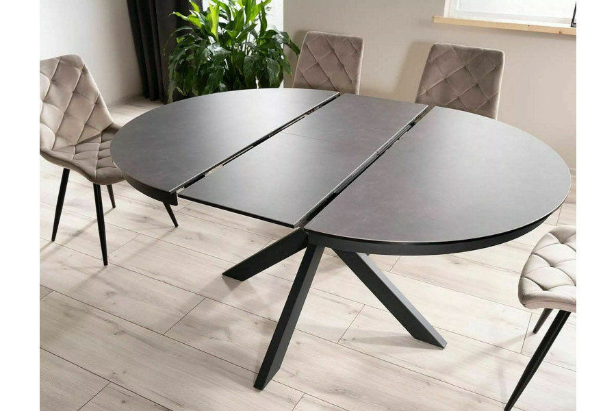 Ceramic Dining Table Aalborg Grey Ceramic Dining Table Aalborg Grey