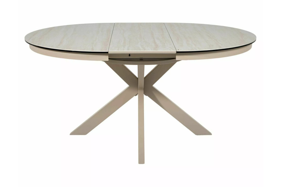 Ceramic Dining Table Aalborg Sand Ceramic Dining Table Aalborg Sand