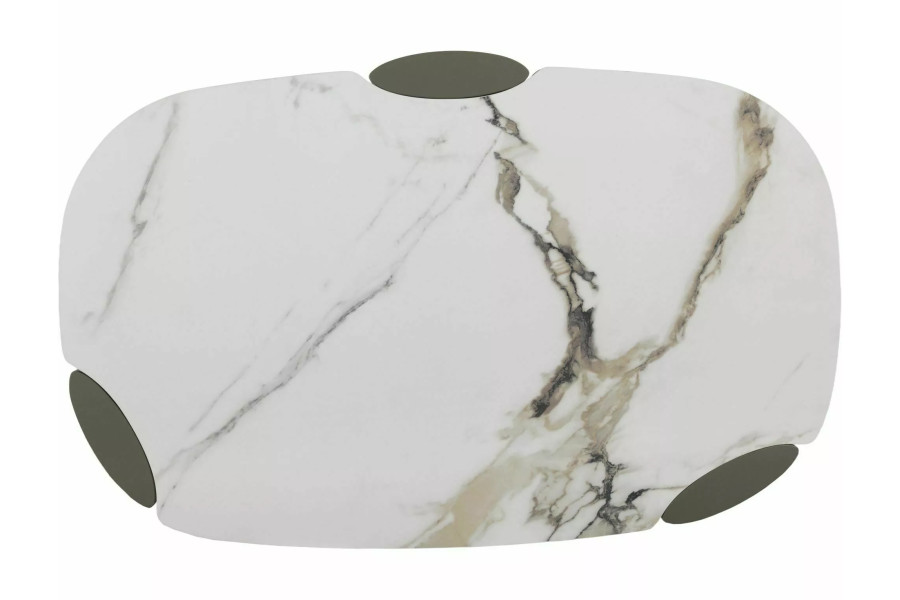 Ceramic coffee table Bergen Marble