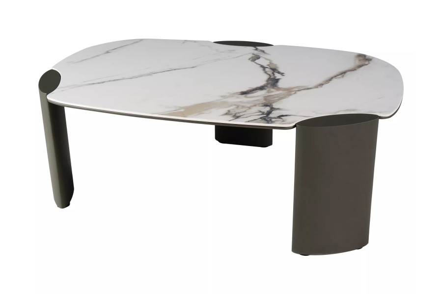Ceramic coffee table Bergen Marble