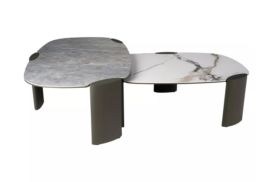 Ceramic coffee table Bergen Marble 105 Ceramic coffee table Bergen Marble 105