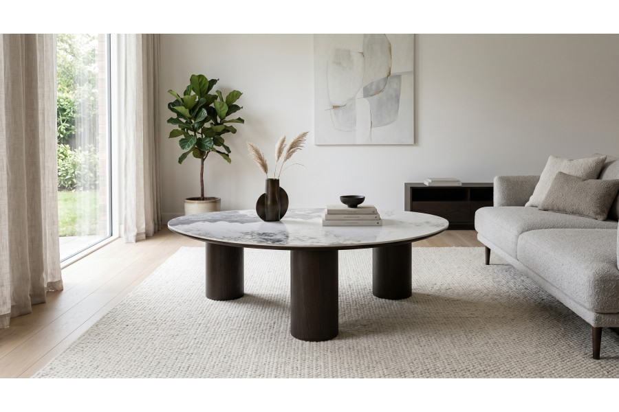 Coffee table 110x80 Ebeltoft ANTHRACITE