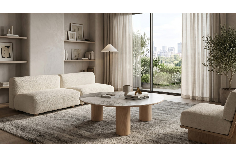 Coffee table 110x80 Ebeltoft LIGHT