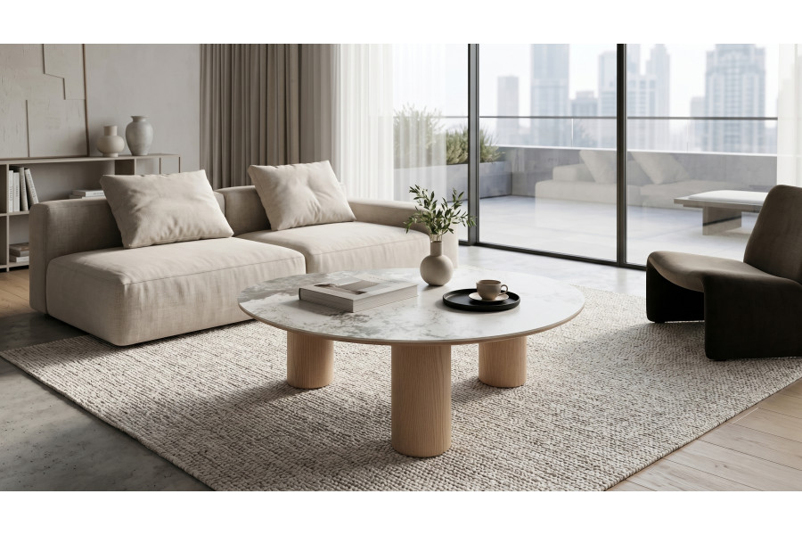 Coffee table 110x80 Ebeltoft LIGHT