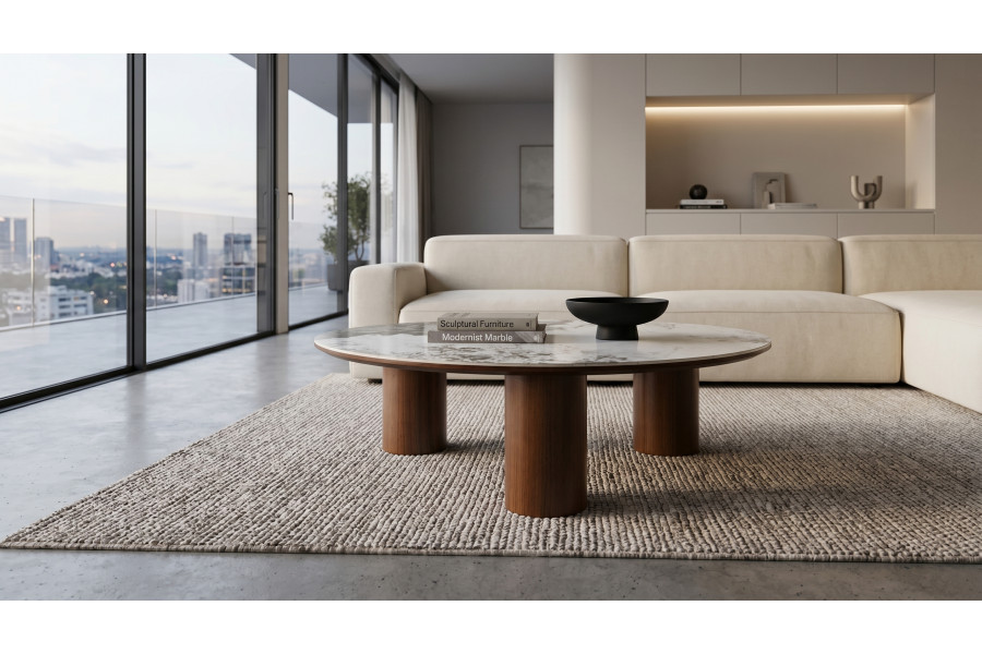 Coffee table 110x80 Ebeltoft WALNUT