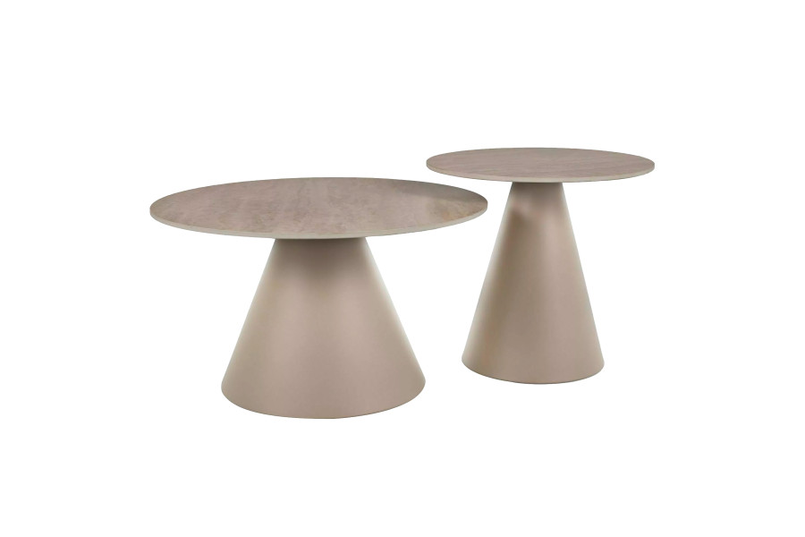 Travertine coffee table set Geilo