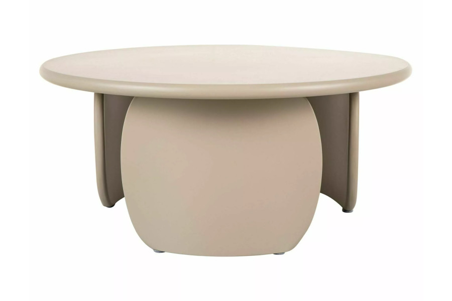 Coffee table Ø80 Hamar DARK BEIGE Coffee table Ø80 Hamar DARK BEIGE