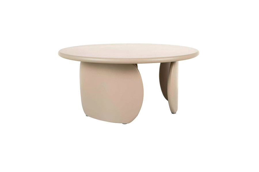 Coffee table Ø80 Hamar DARK BEIGE Coffee table Ø80 Hamar DARK BEIGE