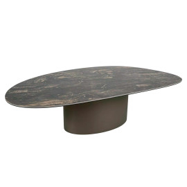 Ceramic coffee table Narvik BLACK