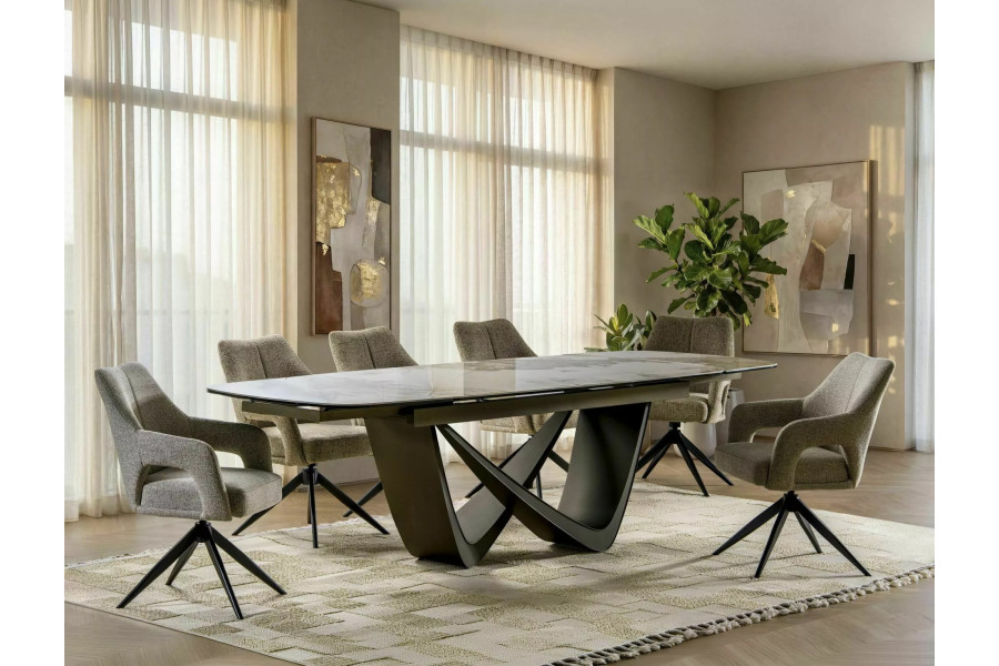 Extendable dining table Oslo Grand Extendable dining table Oslo Grand