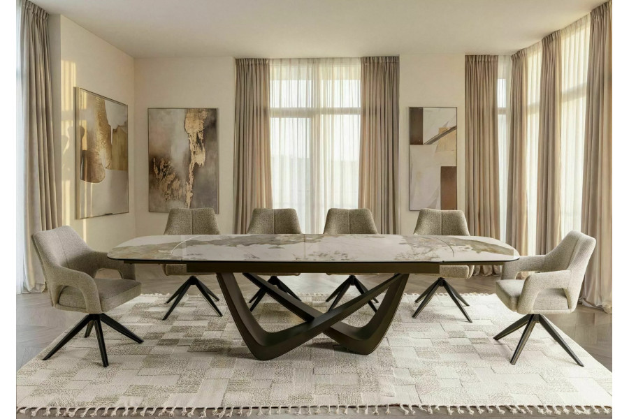 Extendable dining table Oslo Grand Extendable dining table Oslo Grand