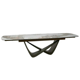 Extendable dining table Oslo Grand