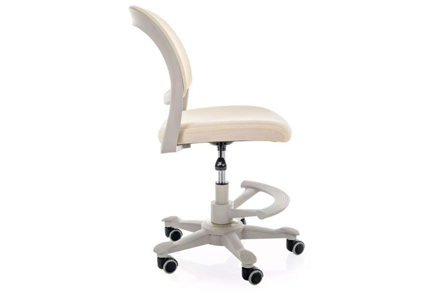 Q-027 Beige grozāmais krēsls