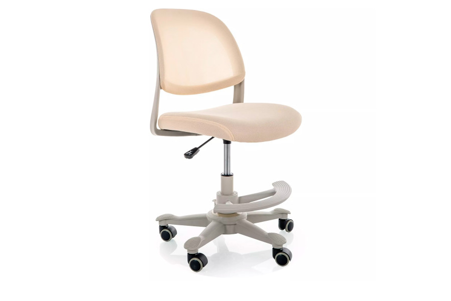 Q-027 Beige grozāmais krēsls