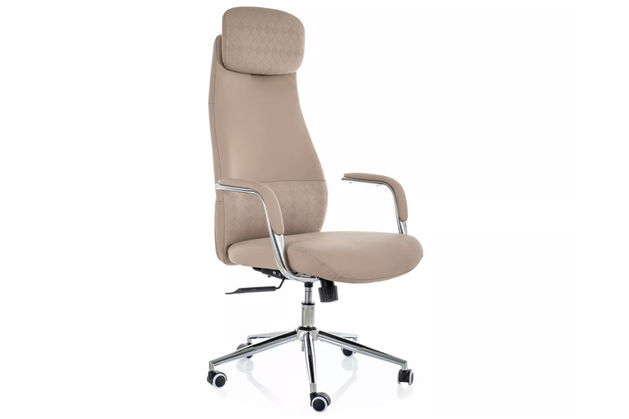 Q-05 Beige grozāmais krēsls