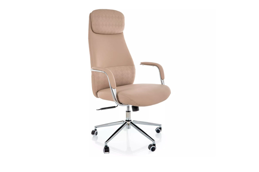 Q-05 Beige grozāmais krēsls