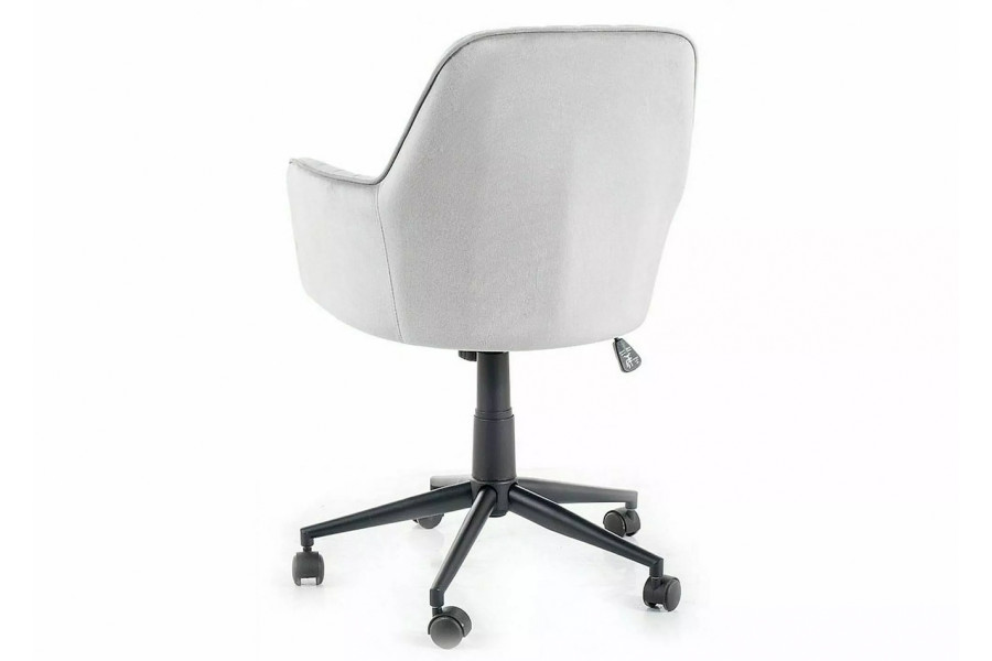 Q-886 Velvet Light Gray grozāmais krēsls Q-886 Velvet Light Gray grozāmais krēsls
