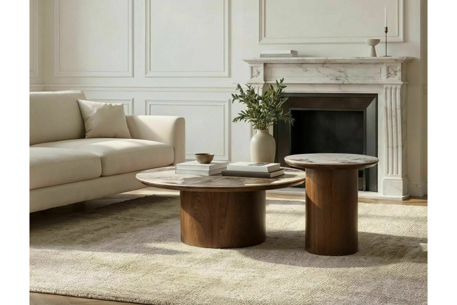 Coffee table Ø45 Skagen Mini LIGHT