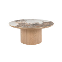 Round coffee table Ø80 Skagen LIGHT