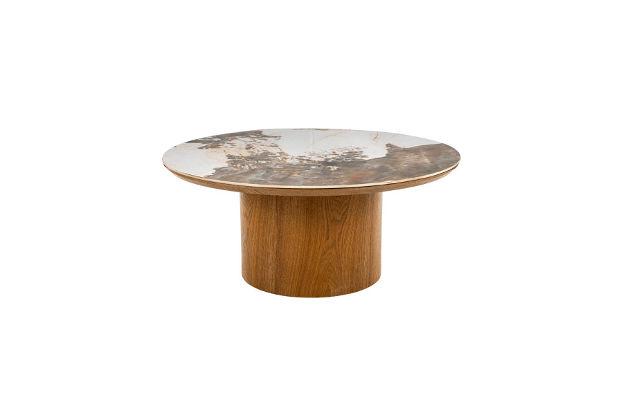 Round coffee table Ø80 Skagen OAK