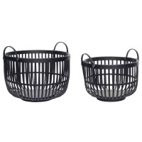 Alchemy Baskets Black (set of 2)