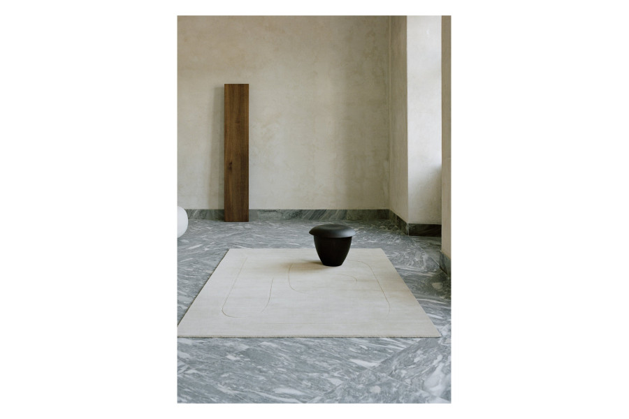 Rug Cursive Expanse Beige