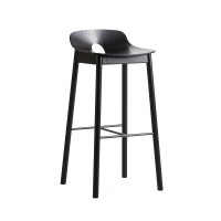 MONO BAR STOOL - BLACK